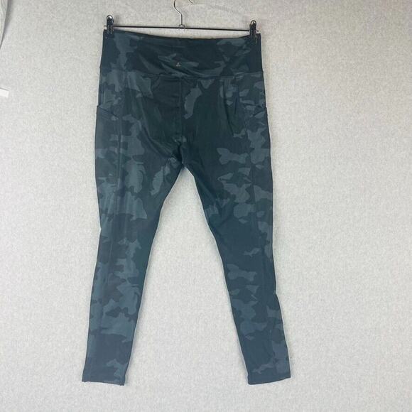 New Prana Sz 1X Plus Electa High Rise Athletic Work Out Legging II Camo NWT - Picture 10 of 12